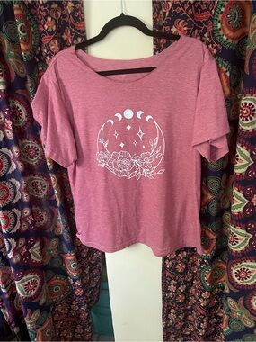 Women's off one shoulder oversized tee